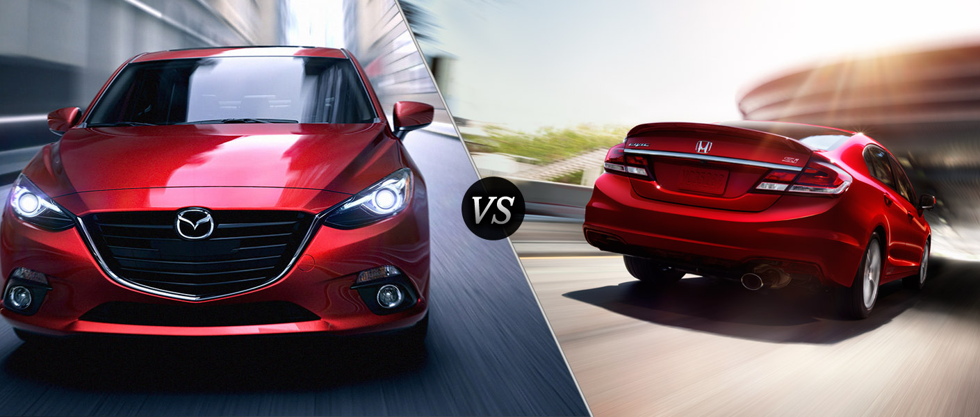 Compare mazda 3 vs honda civic #2