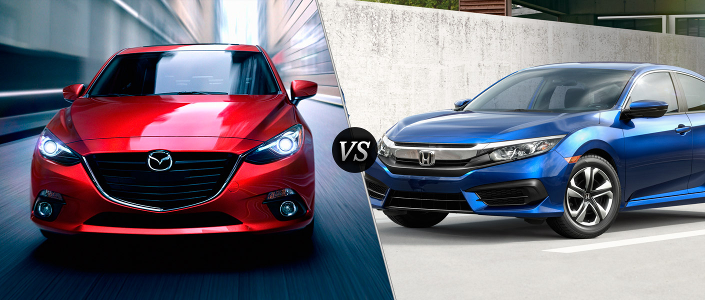 Honda civic vs. mazda 3 #7