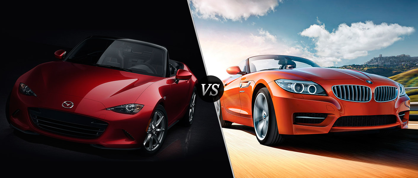 2016 Mazda Miata vs 2016 BMW Z4