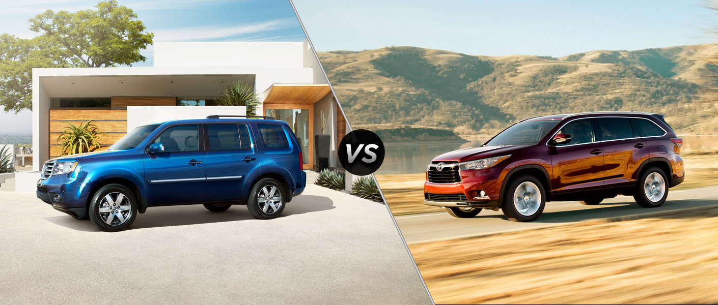 toyota highlander vs honda #6