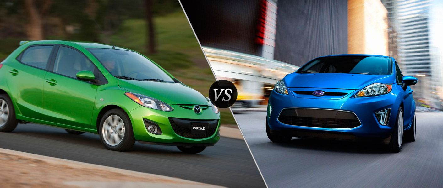 2013 Mazda2 VS 2013 Ford Fiesta