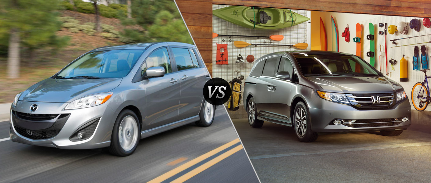 2014 Mazda5 vs. 2014 Honda Odyssey
