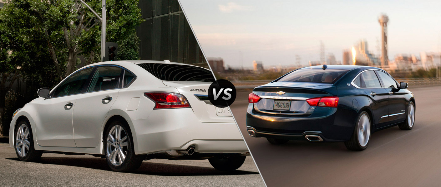 Nissan altima coupe vs chevy impala #1