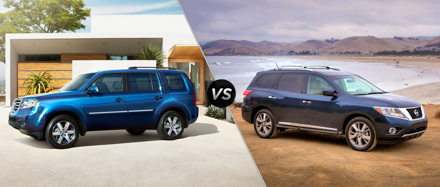 Honda pilot vs nissan pathfinder #4