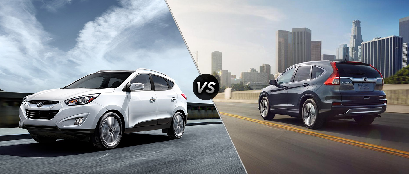 Hyundai tucson vs honda crv #1