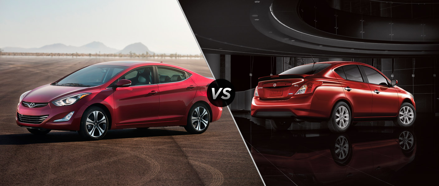 Nissan versa vs hyundai elantra gt #3