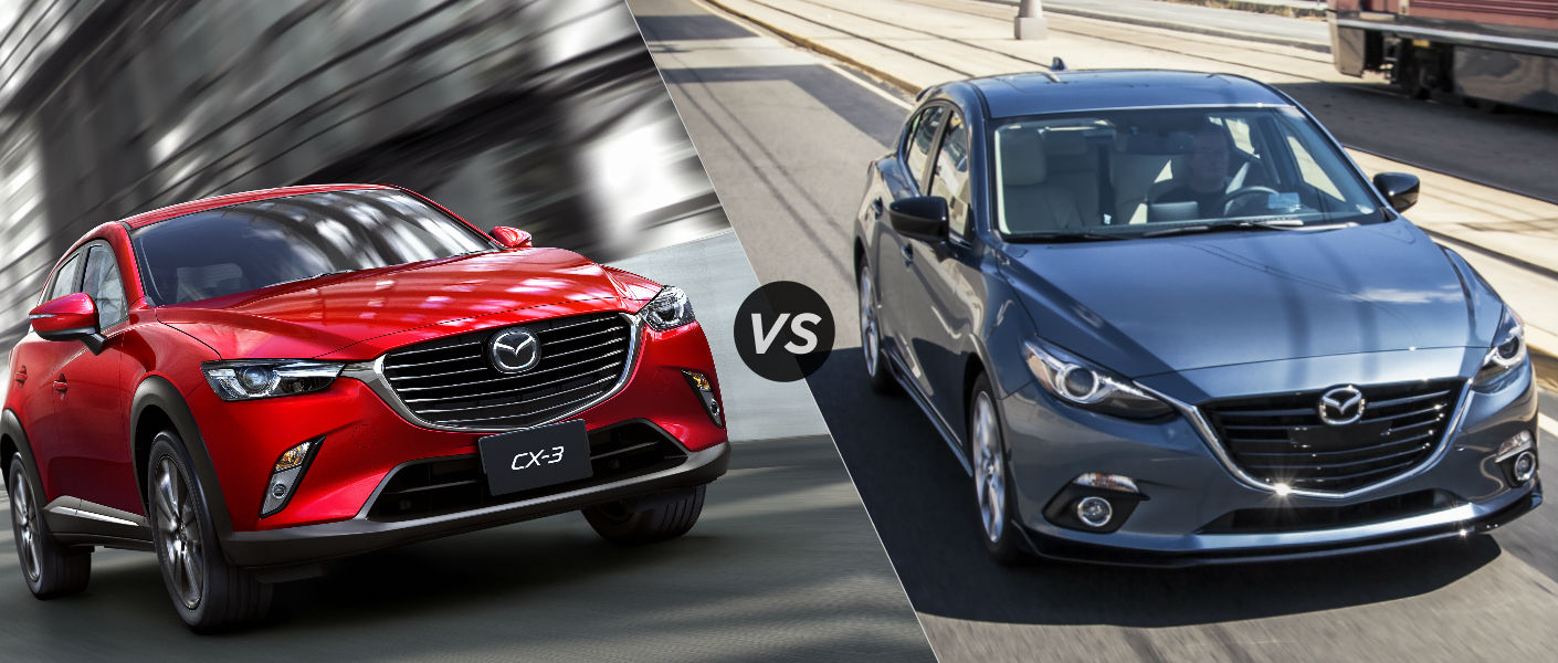 2016 Mazda Cx 3 Vs 2015 Mazda 3 Hatchback
