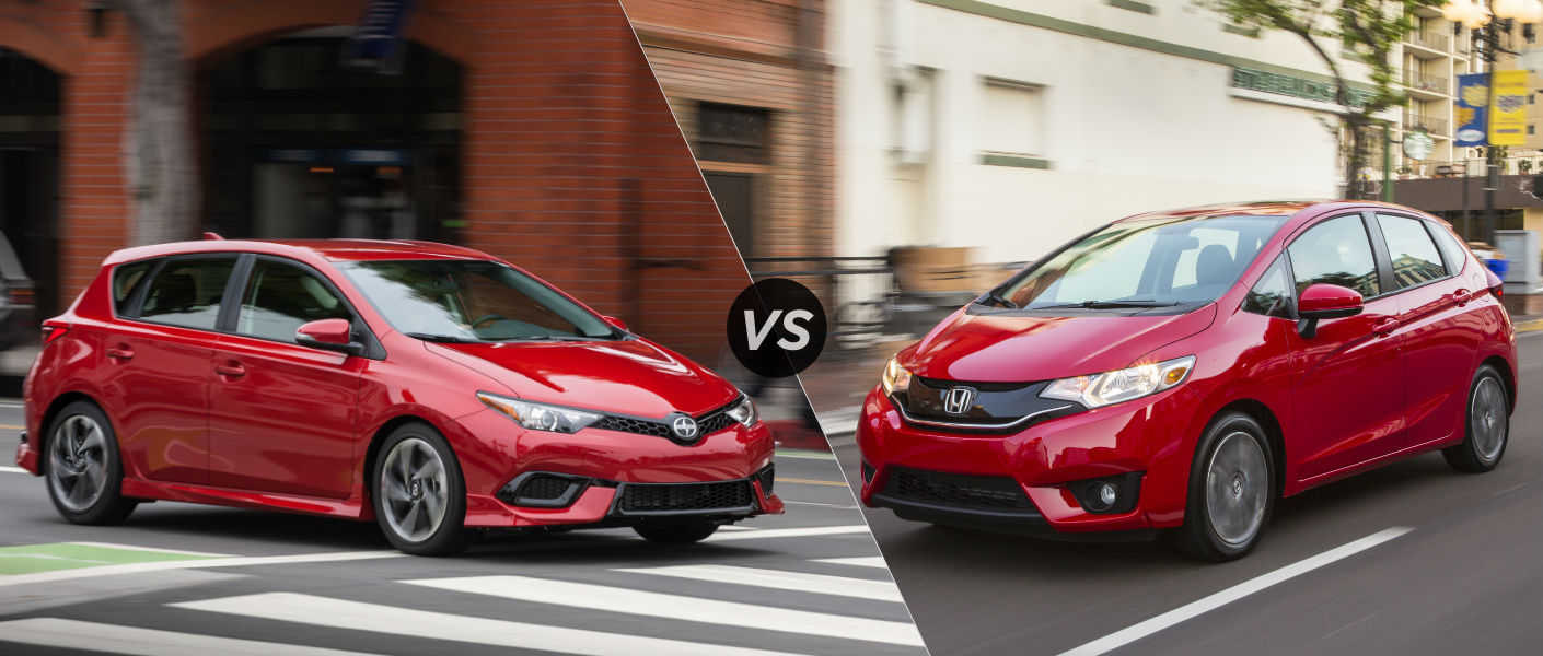 Toyota scion vs honda fit #5