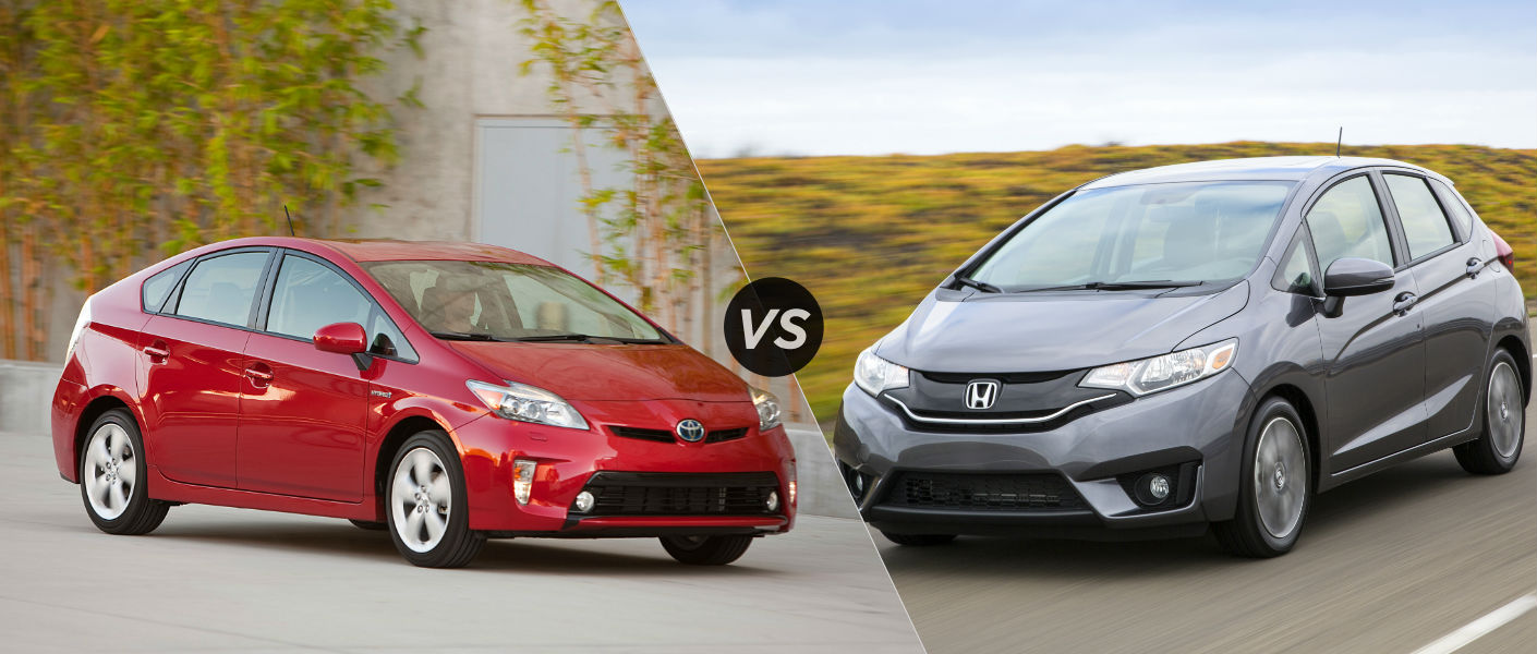 Toyota prius versus honda fit #4