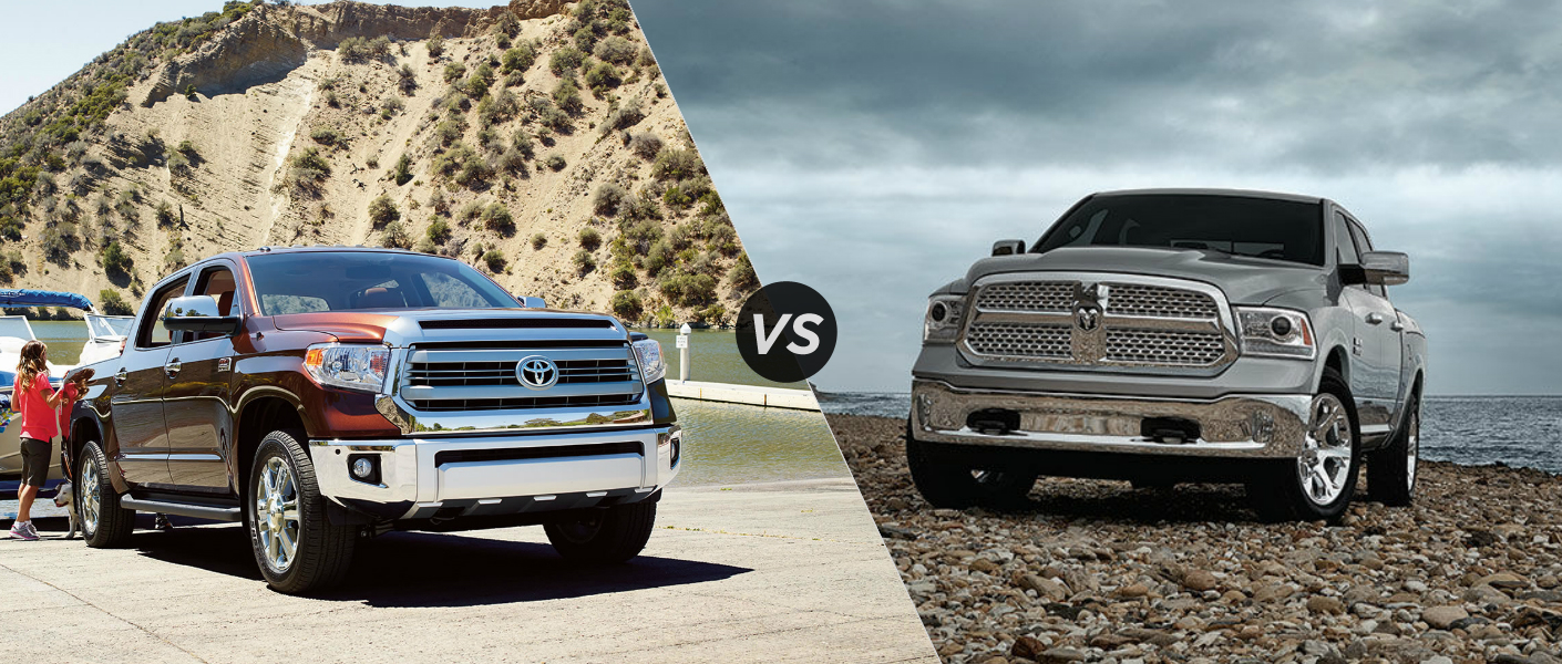 2015 Toyota Tundra vs 2015 Ram 1500