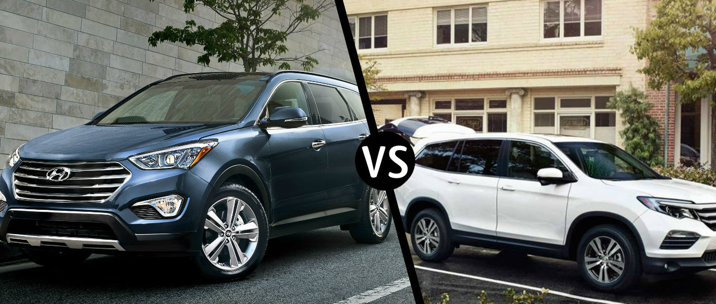 Honda pilot vs hyundai santa fe #5