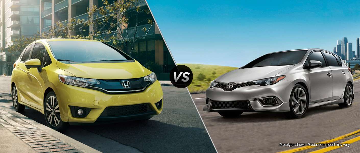 Honda fit versus scion xa #1