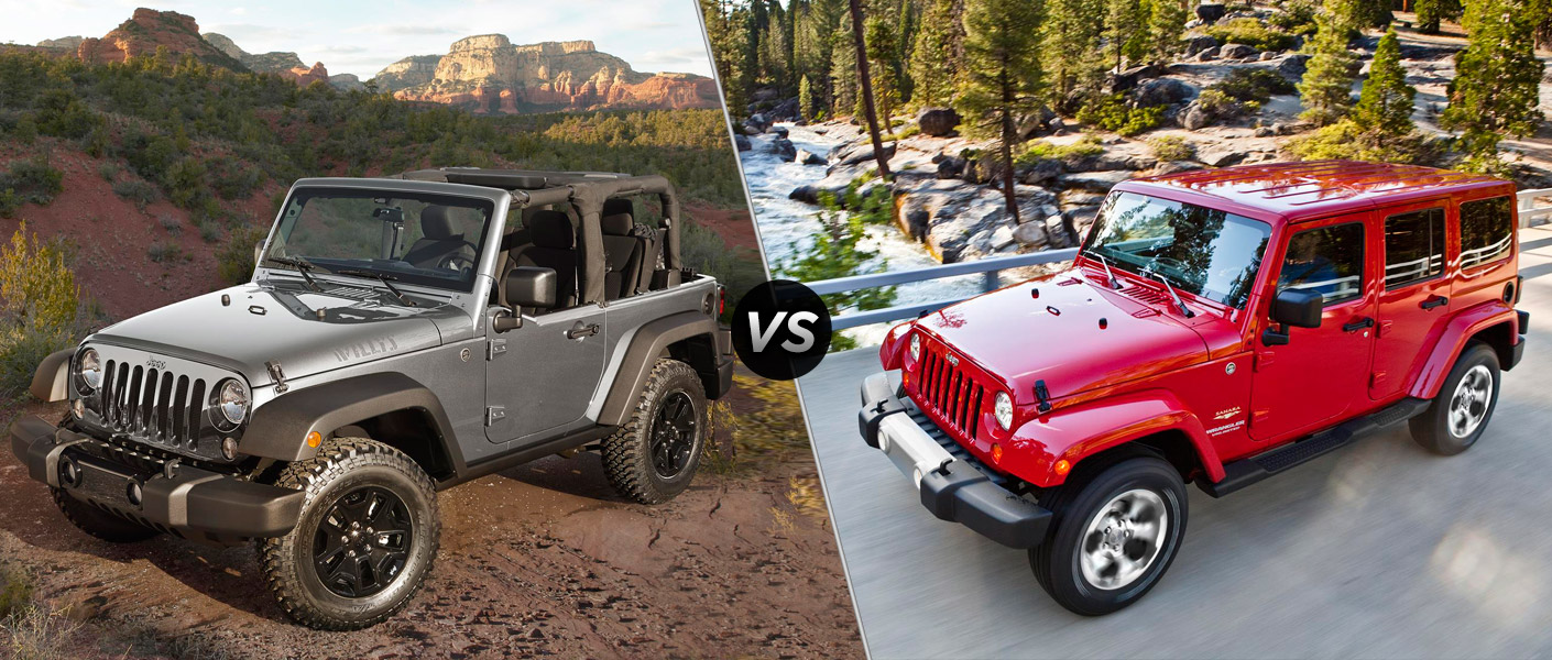 Jeep wrangler vs wrangler unlimited #1