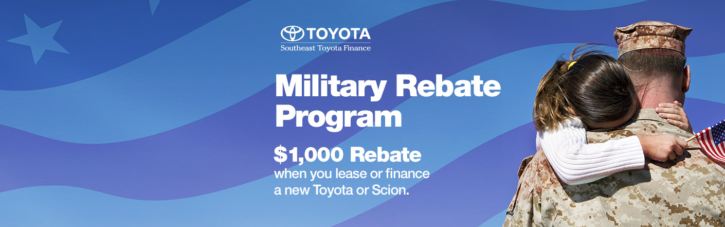 Fred Anderson Toyota of Columbia Military Rebates West