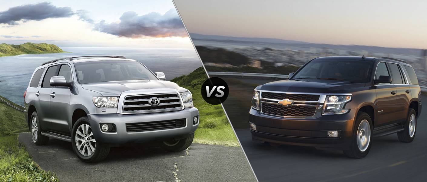 chevy tahoe and toyota sequoia comparison #7