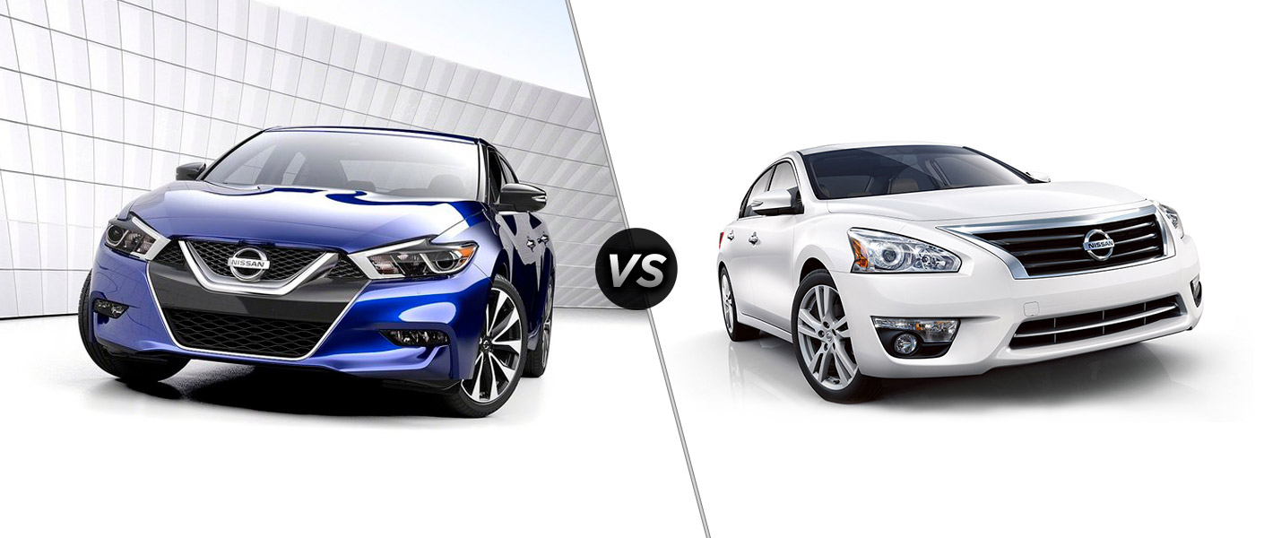 Difference in nissan maxima and altima #6