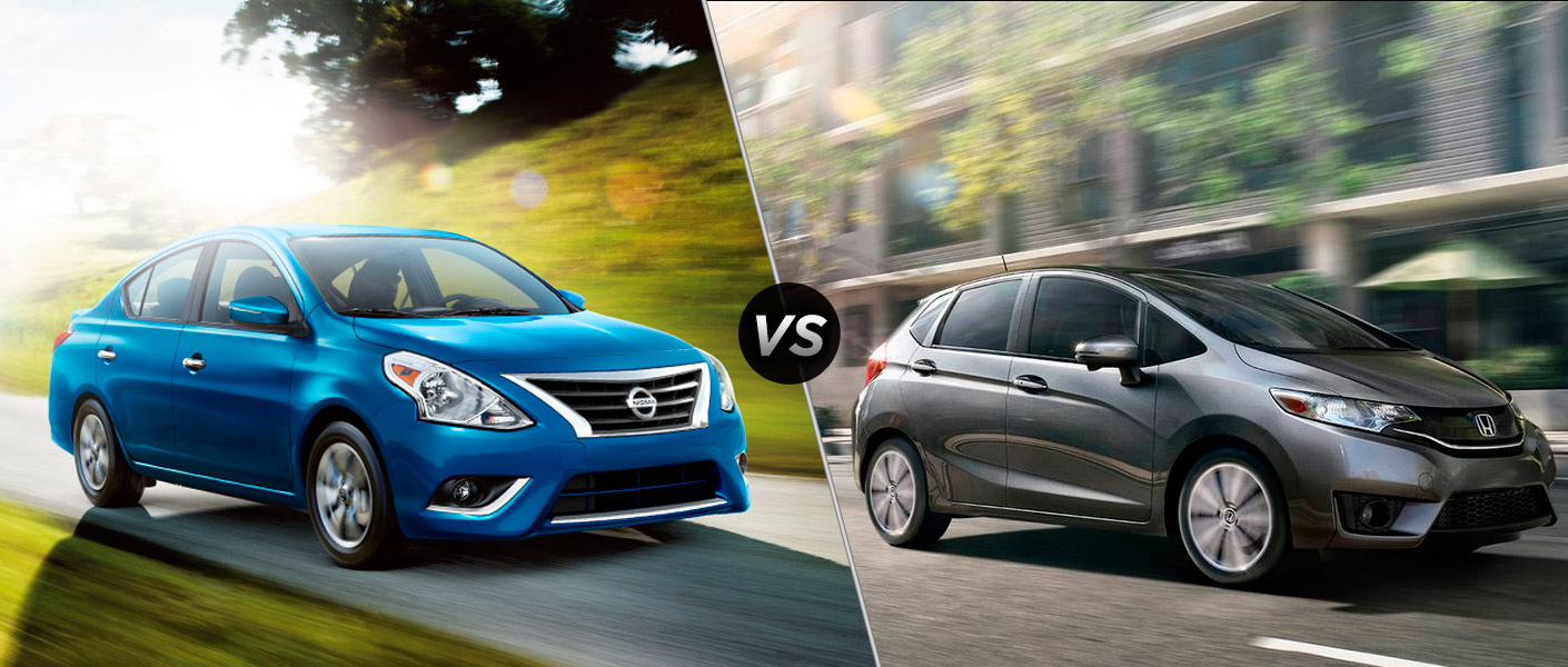 Honda fit vs versa #1