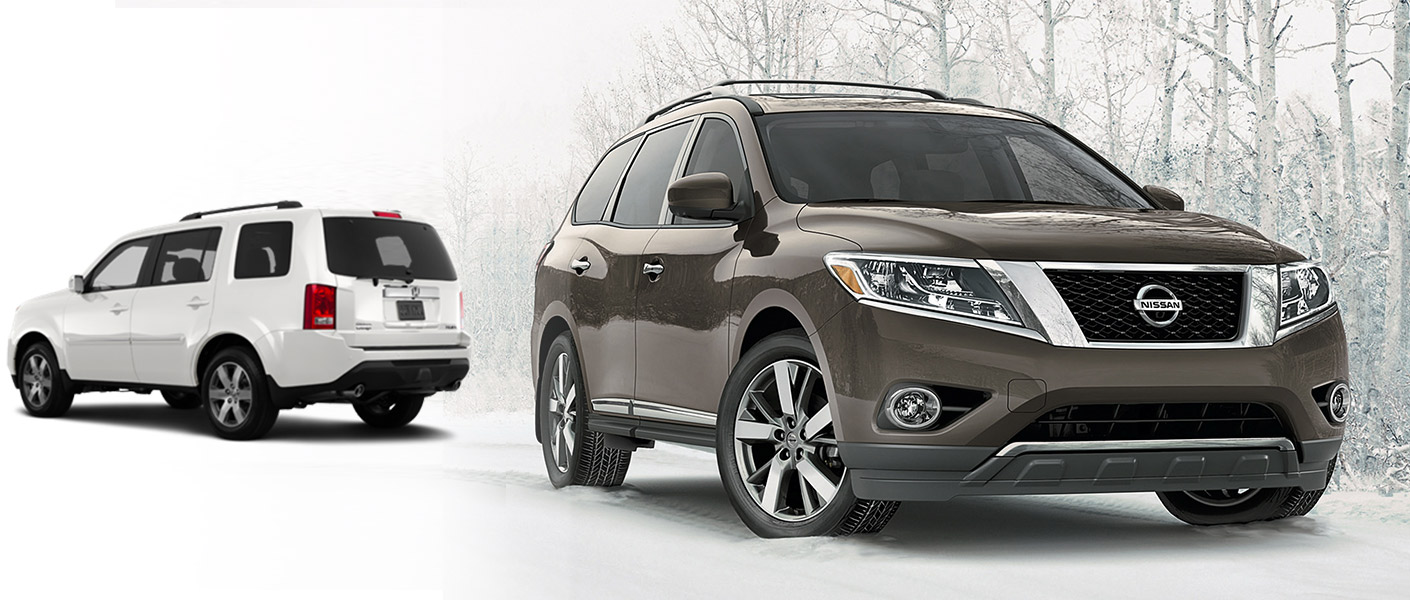 Comparison between honda pilot and nissan pathfinder