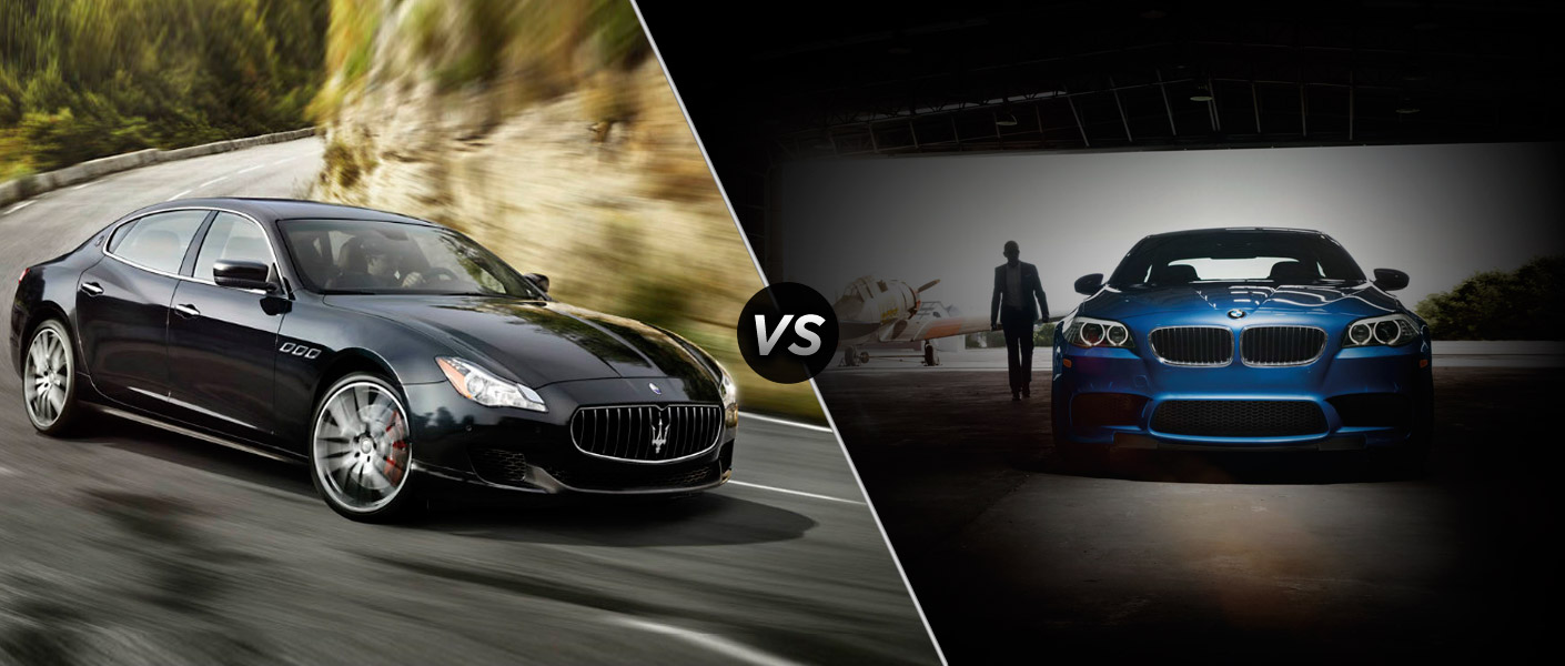 Maserati quattroporte vs bmw m5 #6