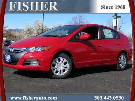 Red Honda Insight at Fisher Honda