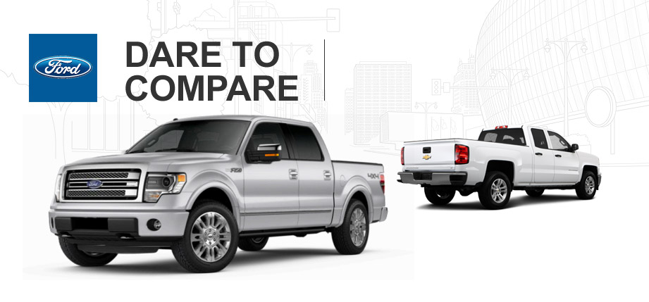 2014 Ford F 150 vs 2014 Chevy Silverado Appleton WI