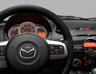 2014 Mazda2 interior