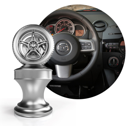 2014 Mazda2 interior
