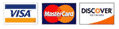 Visa -  MasterCard -  Discover