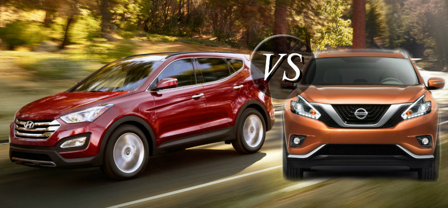 Nissan murano versus hyundai santa fe #9