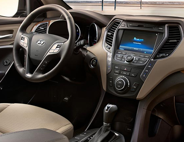 2014 Hyundai Santa Fe Interior