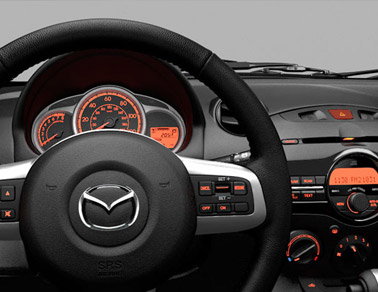 2014 Mazda2 interior