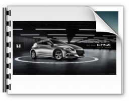 2011 Honda CRZ Brochure