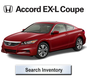 2012 Honda Accord EXL coupe for sale