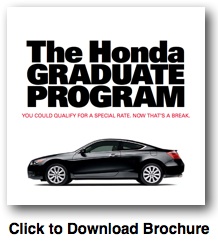 Honda Graduate Program at Patty Peck Honda