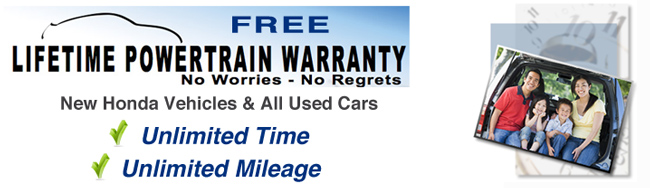 Lifetime Powertrain Warranty New & Used Cars
