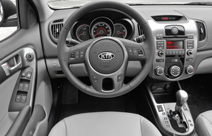 Kia Forte steering wheel
