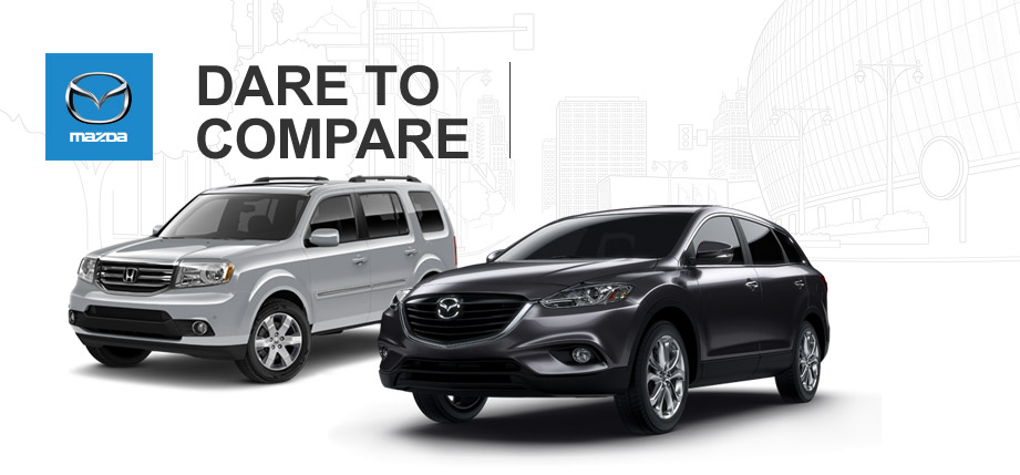 Mazda cx 9 vs honda pilot 2014 #4