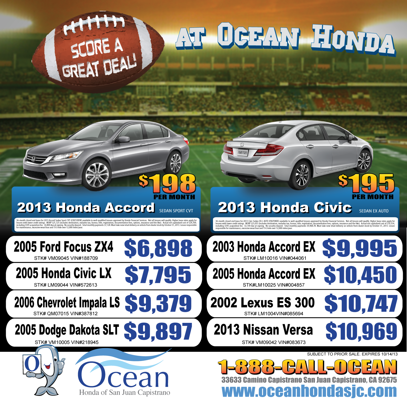 Honda pre owned specials #5