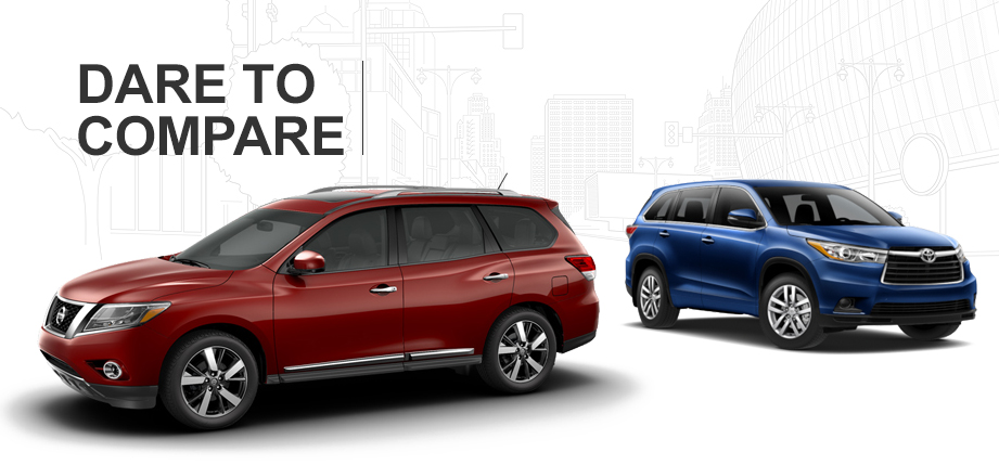 compare toyota highlander and nissan pathfinder #5